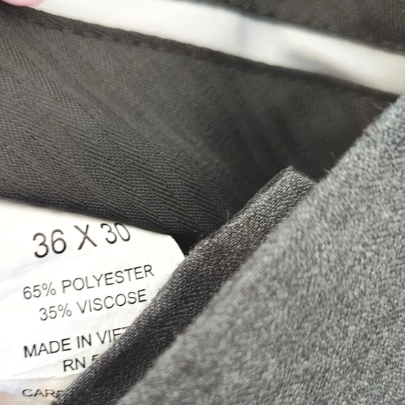 Louis Raphael Men's Gray Dress Pants - Picture 3 of 4